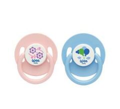 Wee Baby 831 Oval Gövdeli Yuvarlak Uçlu Emzik No:3