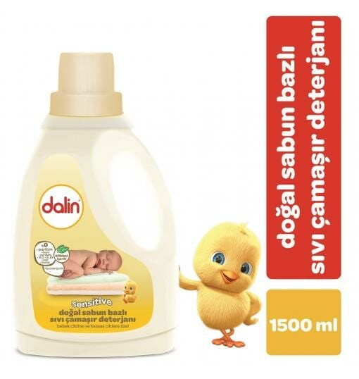 DALİN 1500 ML SABUN BAZLI YENİDOĞAN DETERJAN