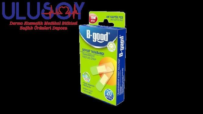 B-GOOD ŞEFFAF YARA BANDI 20 ADET