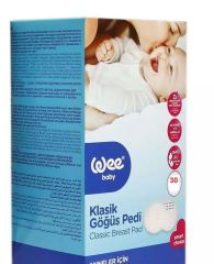 WEE BABY 332 KLASİK GÖĞÜS PEDİ 30LU