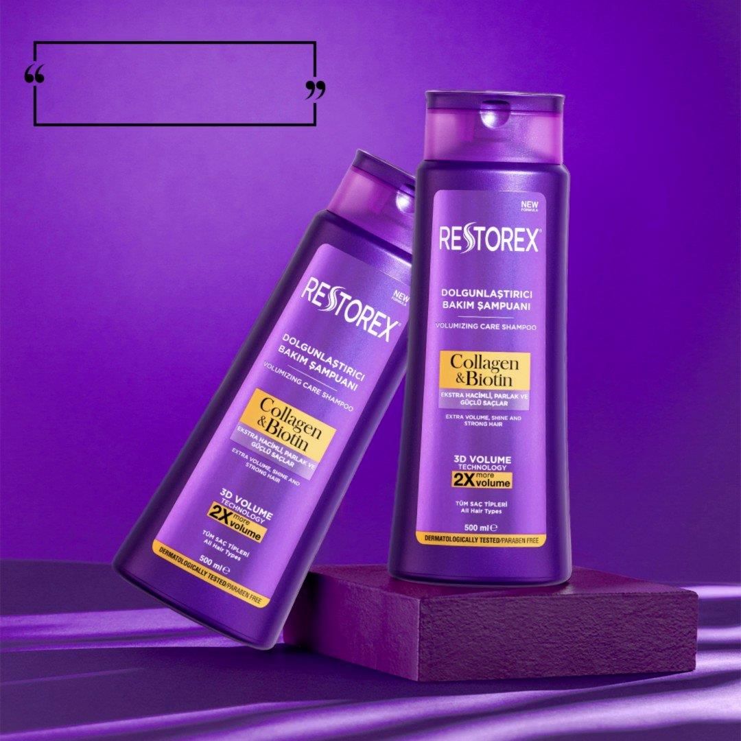 RESTOREX 500ML COLLAGEN & BİOTİN  ŞAMPUAN