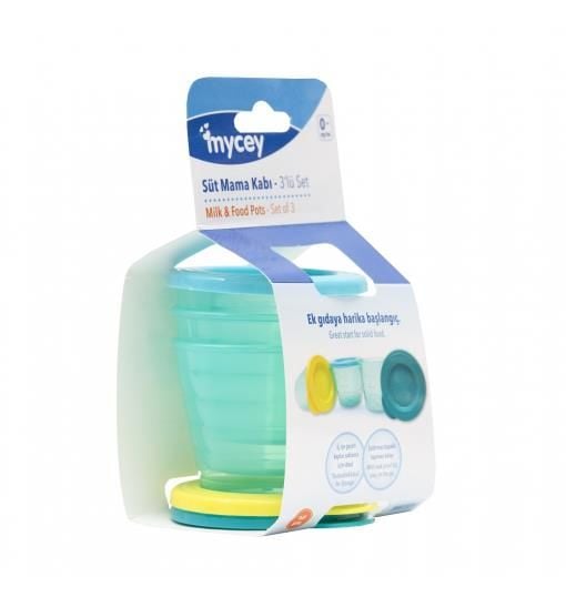 MYCEY SÜT VE MAMA KABI 3 LÜ SET