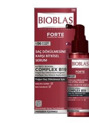 BIOBLAS FORTE COMPLEX B19 100 ml  SAÇ DÖKÜLMESİNE KARŞI BİTKİSEL SERUM