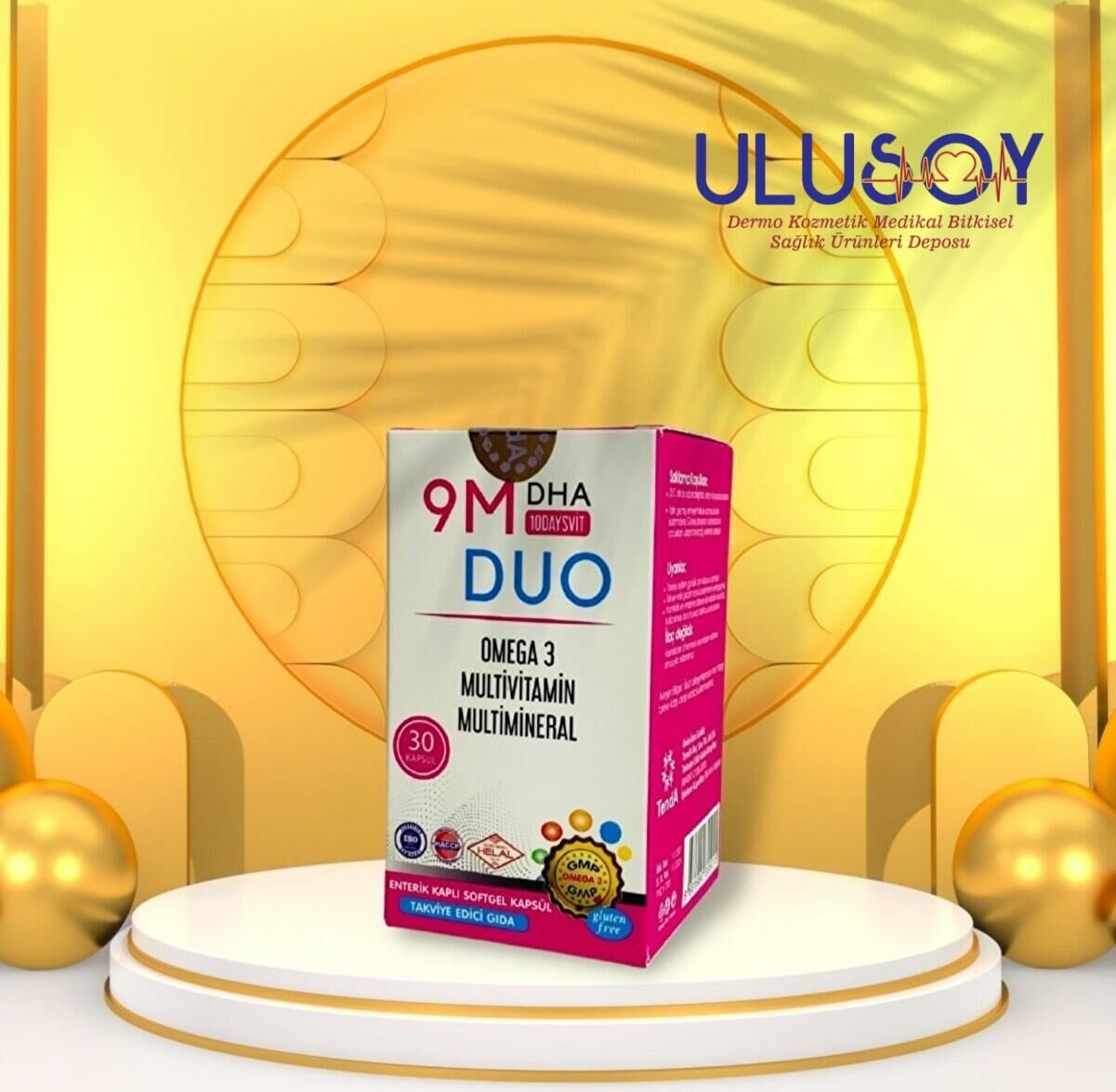 9M DUO 30 TABLET MULTİVİTAMİN  TENDA İLAÇ
