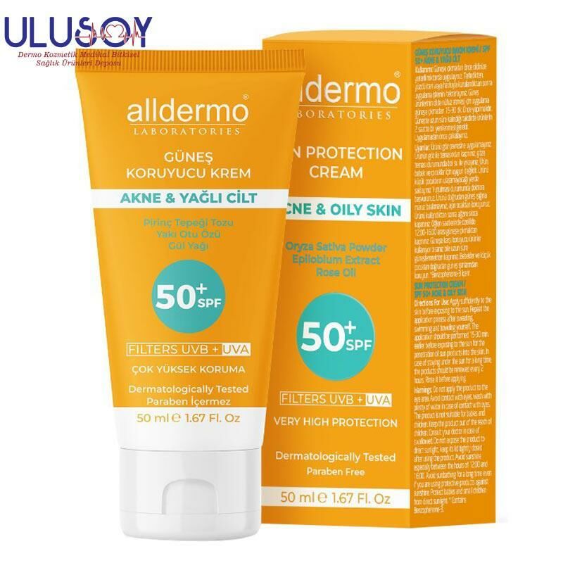 ALLDERMO 1063 SPF 50 AKNE-VE YAĞLI CİLTLER 50 ML