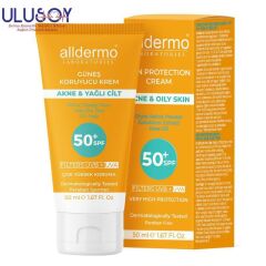 ALLDERMO 1063 SPF 50 AKNE-VE YAĞLI CİLTLER 50 ML