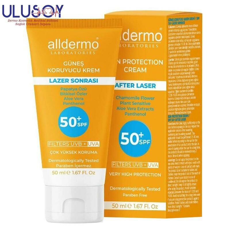 ALLDERMO 1032 SPF 50 LAZER SONRASI KREM 50 ML