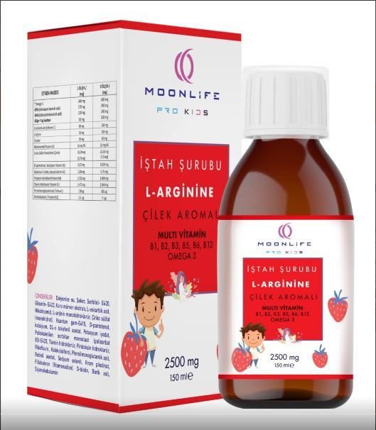 MOONLİFE PROKIDS İŞTAH ŞURUBU 150 ML