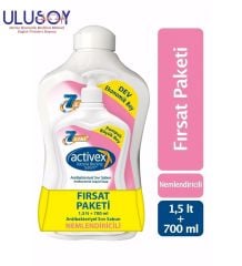 ACTİVEX ( NEMLENDİRİCİ ) 1,5 LT + 700 ML SIVI SABUN