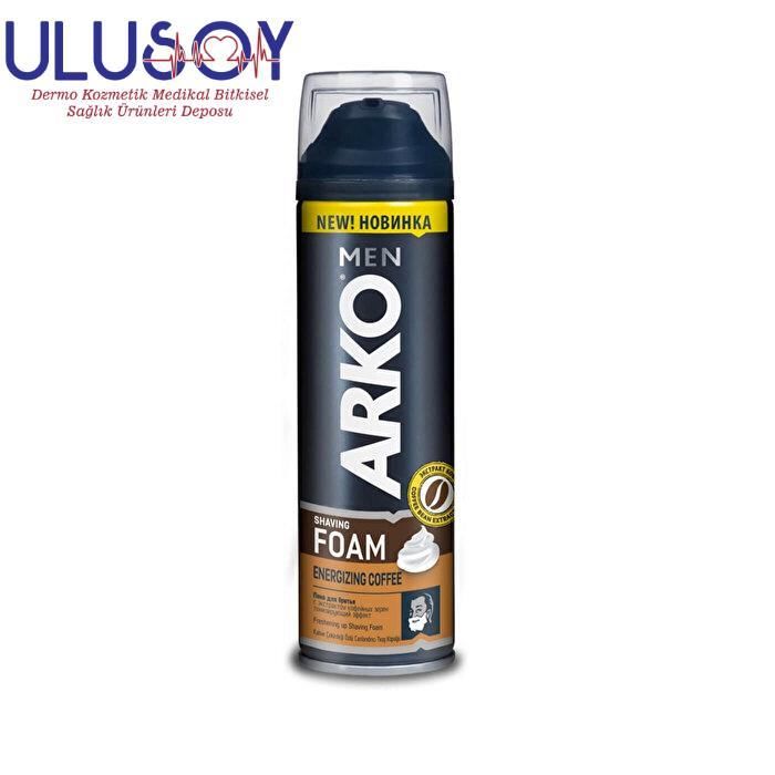 ARKO MEN TIRAŞ KÖPÜĞÜ 200 ML ENERGIZING COFFEE