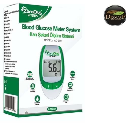 ZEROPLUS GREEN AC-309 ŞEKER ÖLÇÜM CİHAZI