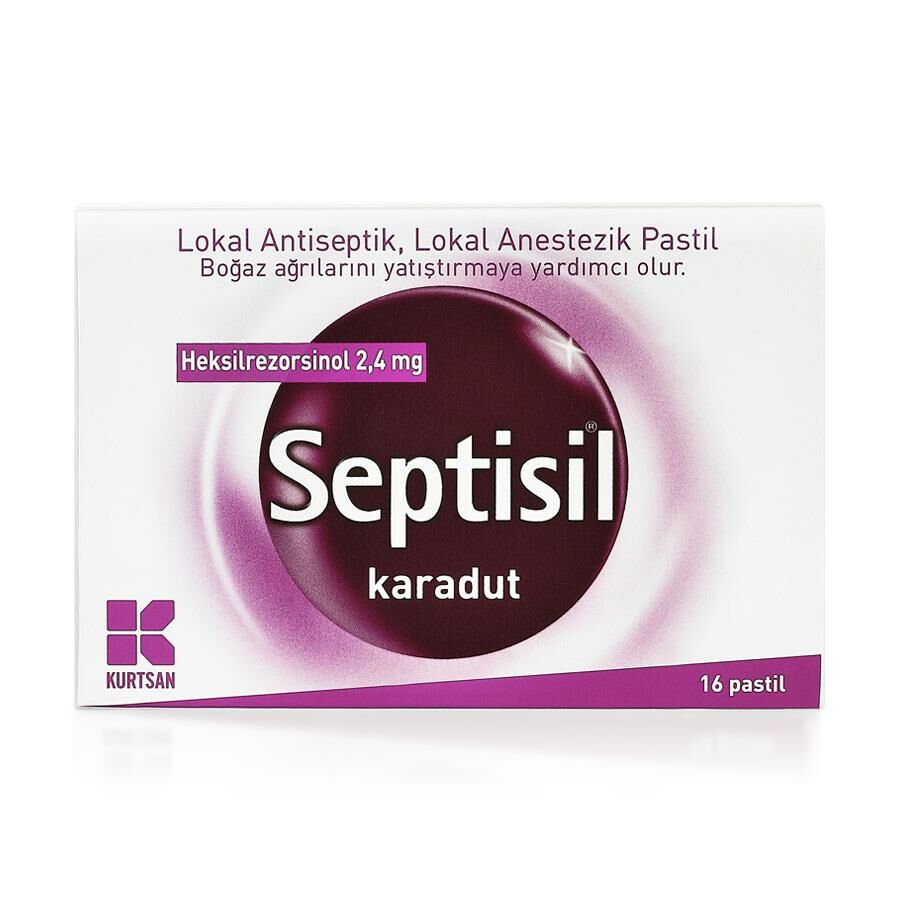 SEPTİSİL KARADUT 16 PASTİL