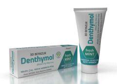 DENTHYMOL BİTKİSEL ( 3D BEYAZLIK ) 75 ml DİŞ MACUNU ( ALLDERMO )