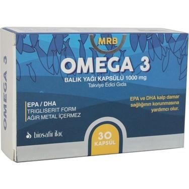 MRB (1674 ) OMEGA 3 FORTE BALIK YAGI 30 KAPSÜL