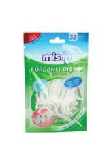 DİŞ İPİ KÜRDANLI POŞET 32 Lİ  PAKDENT MİSİP
