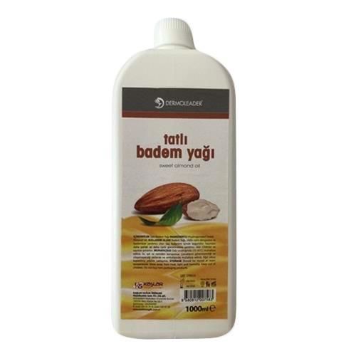 HAMMADDE -BADEM YAĞI TATLI 1000 ML ( DERMOLEADER )