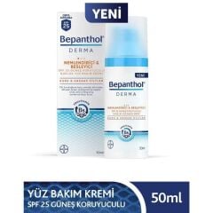 BEPANTHOL DERMA NEMLENDİRİCİ SPF 25 YUZ BAKIM KREM 50 ML