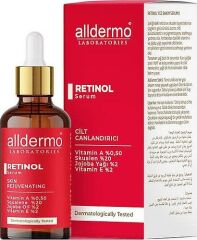 ALLDERMO 1193 RETİNOL GECE CİLT CANLADIRICI SERUM 30 ML