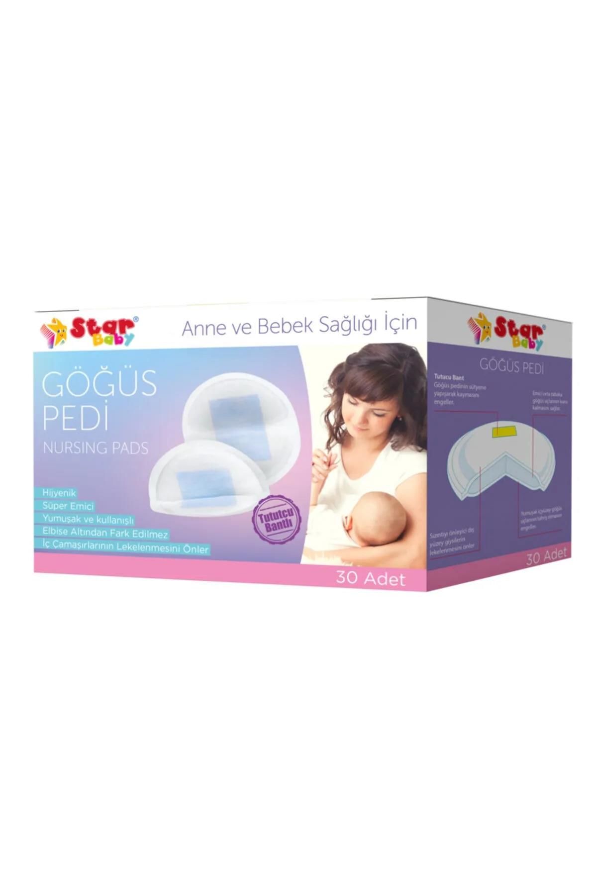 GÖĞÜS PEDİ 30 ADET STARBABY