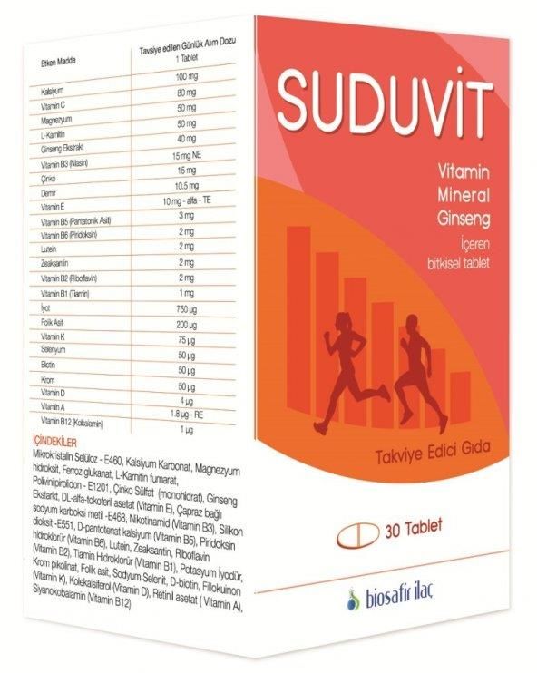 MRB SUDUVİT 30 TABLET 200332