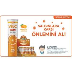 SNT VİT C PORTAKAL AROMALI  1000 MG