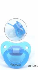 BABYTİME BT120-2 SİLİKON,DAMAKLI,AKİDE GÖVDELİ EMZİK NO:2