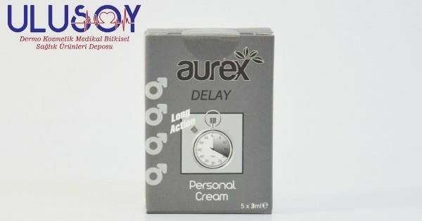 AUREX DELAY GECİKTİRİCİ KREM 5X3 ML