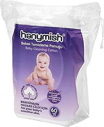 Hanymish 926 Bebek Temizleme Pamuğu 60'lı