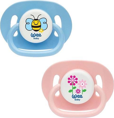Wee Baby 857 Yuvarlak Gövdeli Yuvarlak Uçlu Emzik No:3