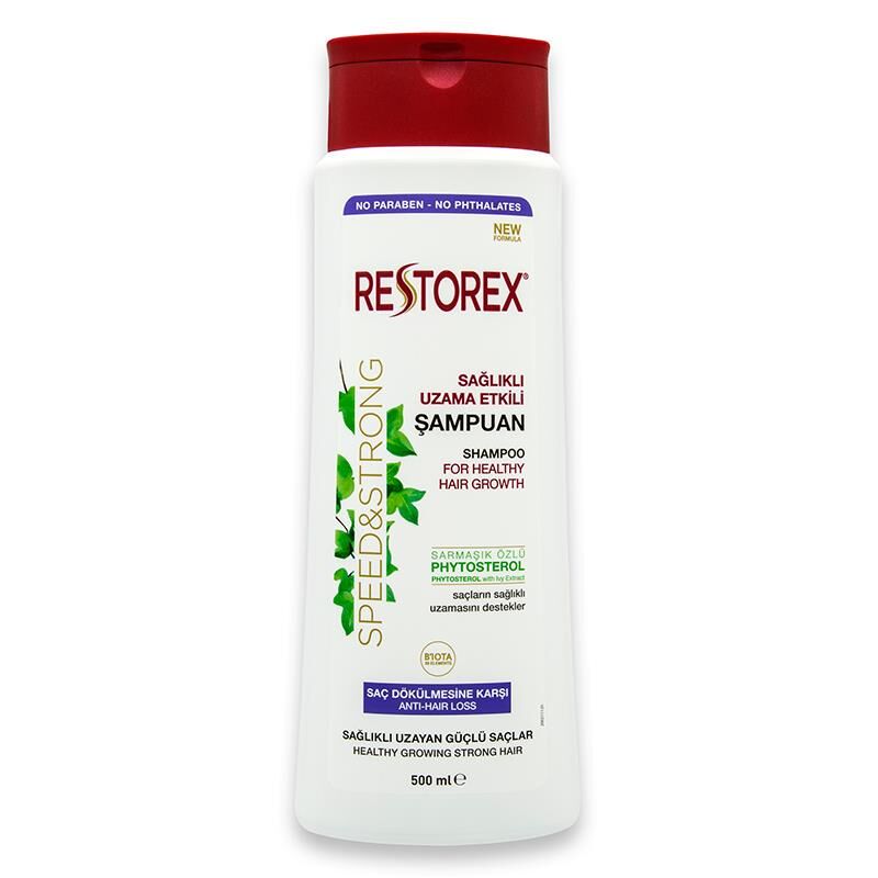 RESTOREX 500ML  SAÇ DÖKÜLMESİNE KARŞI ŞAMPUAN ( TÜM SAÇ TİPLERİ )