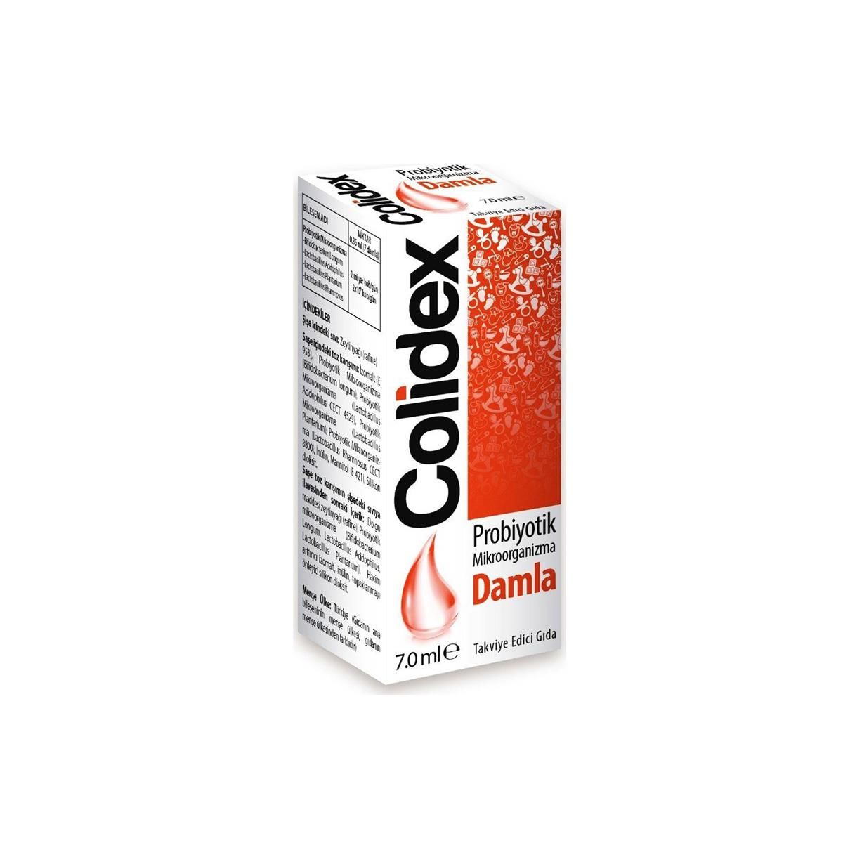 COLİDEX PROBİYOTİK DAMLA 7 ML