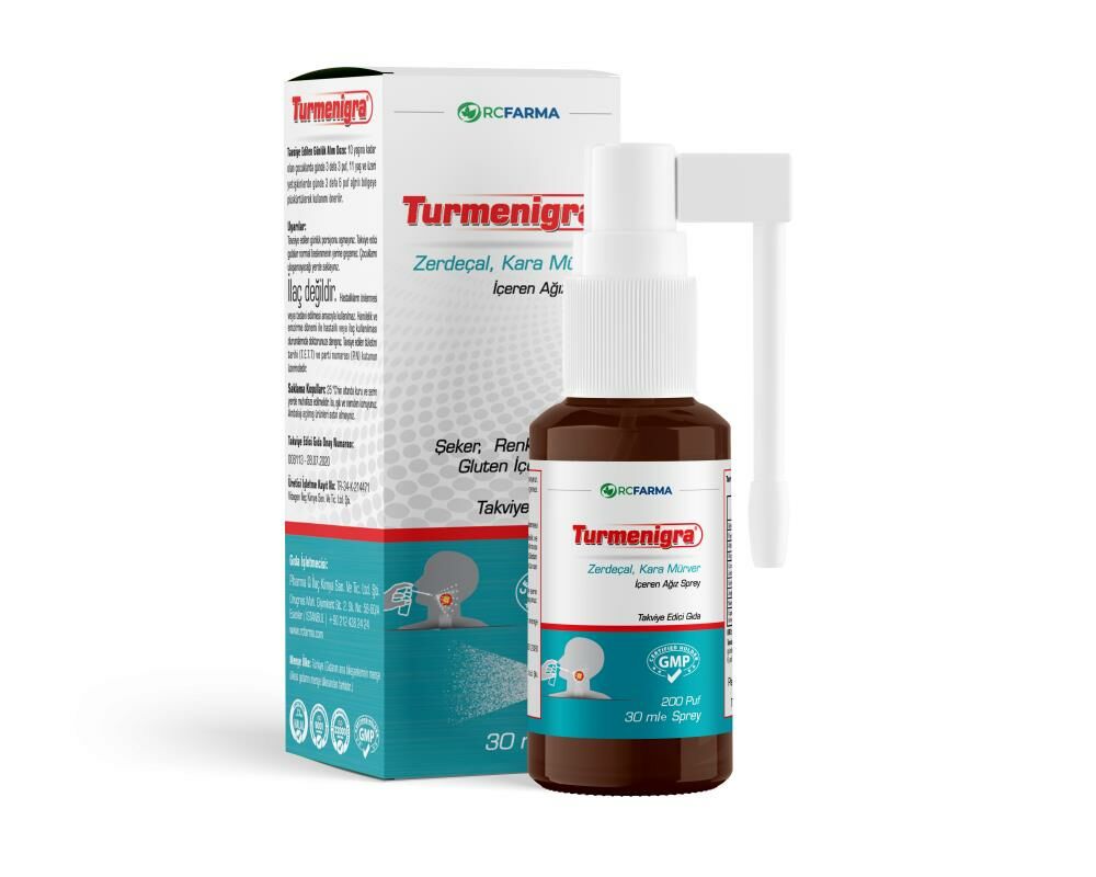 TURMENİGRABOĞAZ SPREYİ 30 ML ( RCFARMA )