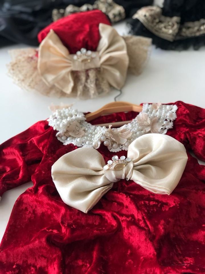 Eleanor Baby Romper And Bonnet