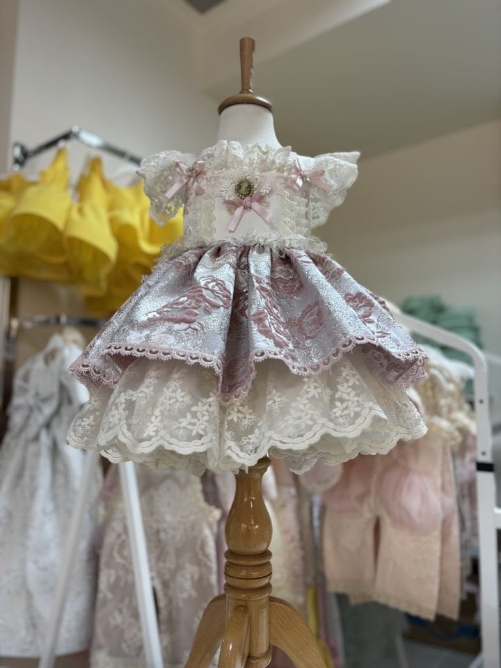 Barok Fabric Vintage Dress