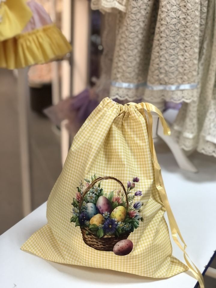 Easter sack Yellow