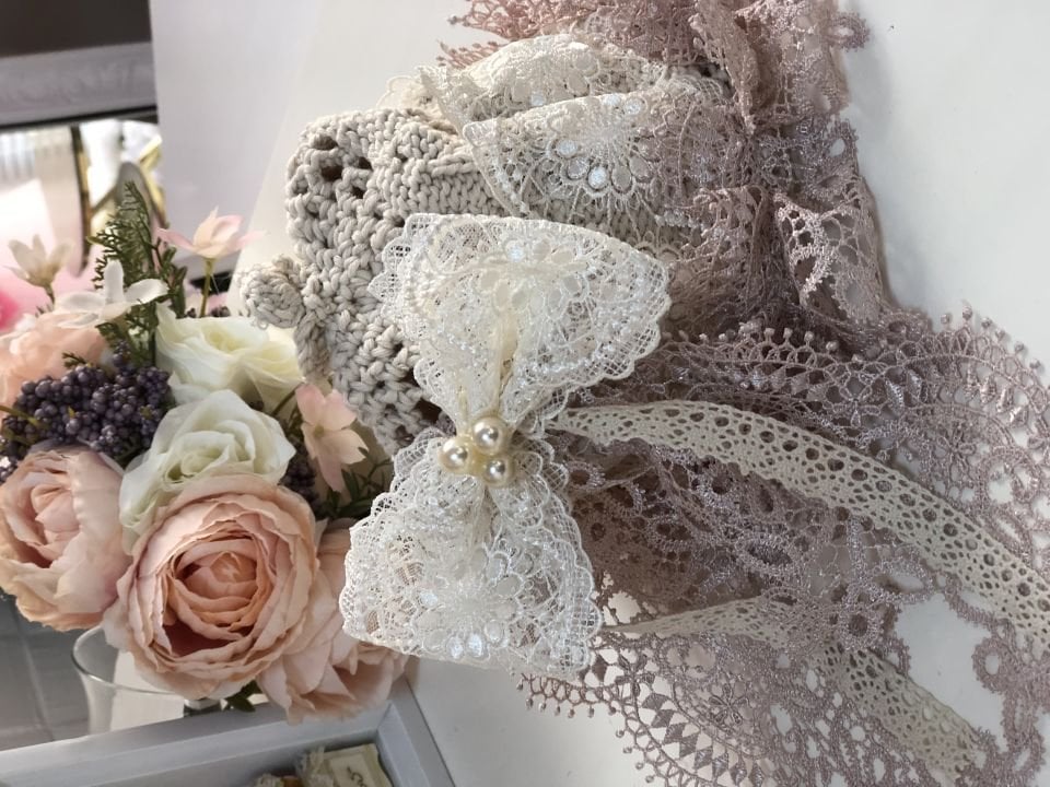 Cream   vintage Hat