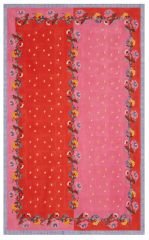 COTTON CLOTH 180x270cm Indonesian Red Rose