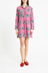 SHORT KURTA Arabesque Flower Mauve