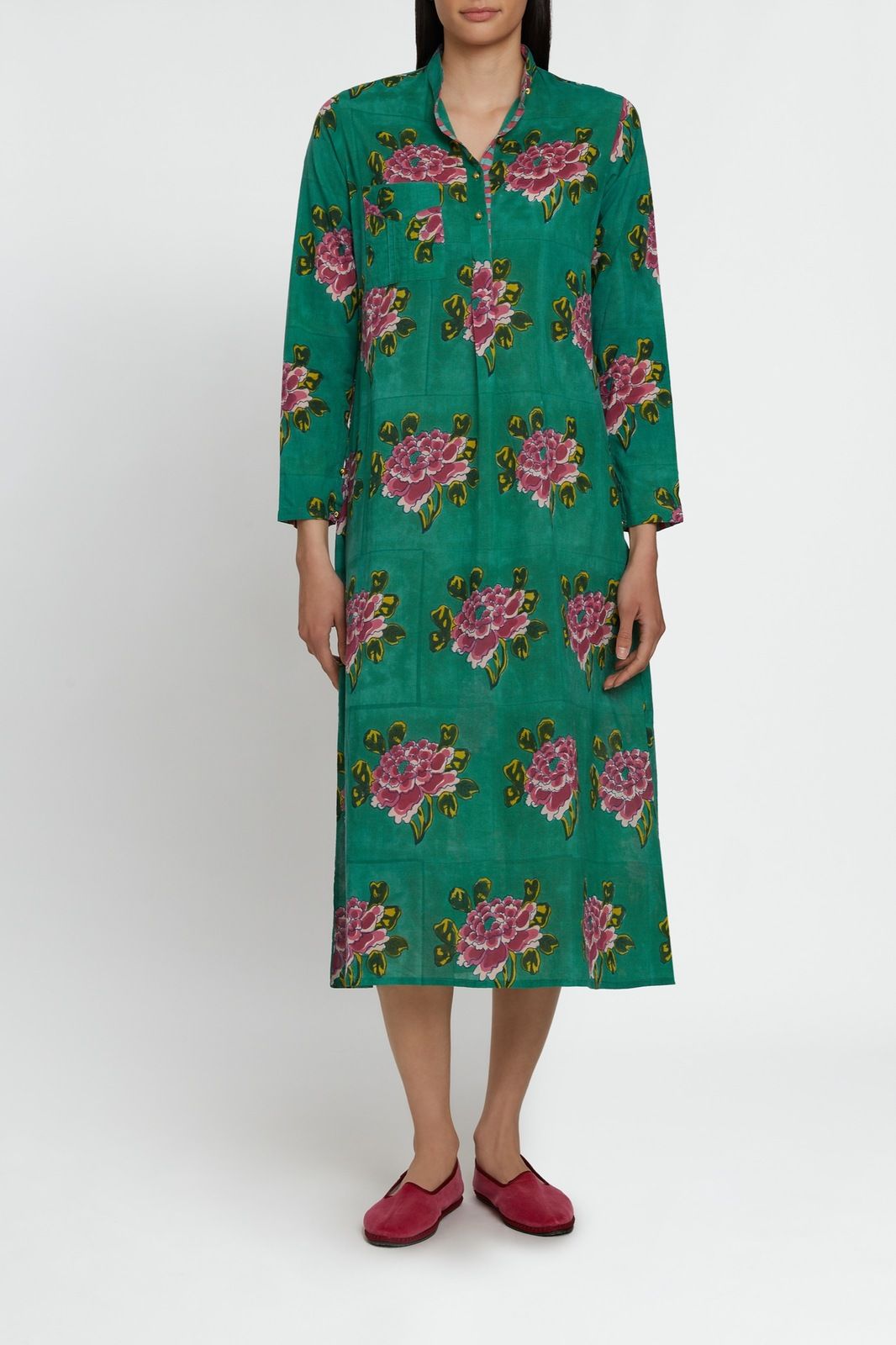 LONG KURTA Ortensia Green