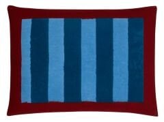 COTTON CUSHION 30x40cm Nizam Stripes Ferozi Sugar