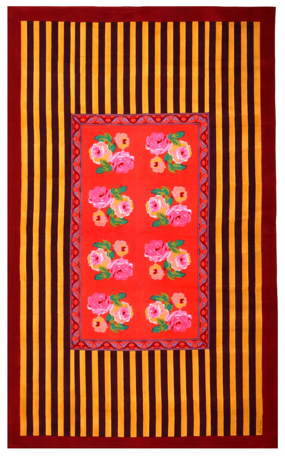 COTTON CLOTH 180x270cm Nizam Red