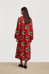 Radha Kaftan Tamale Peony Red