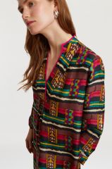 Radha Kaftan Tamale Design Brown