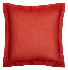 Organza Pillow Cover 45x45cm Bicolor Pink Rust