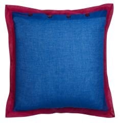 Organza Cushion Cover 45x45cm Bicolor China Blue Purple