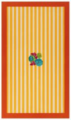 Cotton Cloth 180x350cm La Veste X Lisa Corti Nizam Stripes Yellow Natural