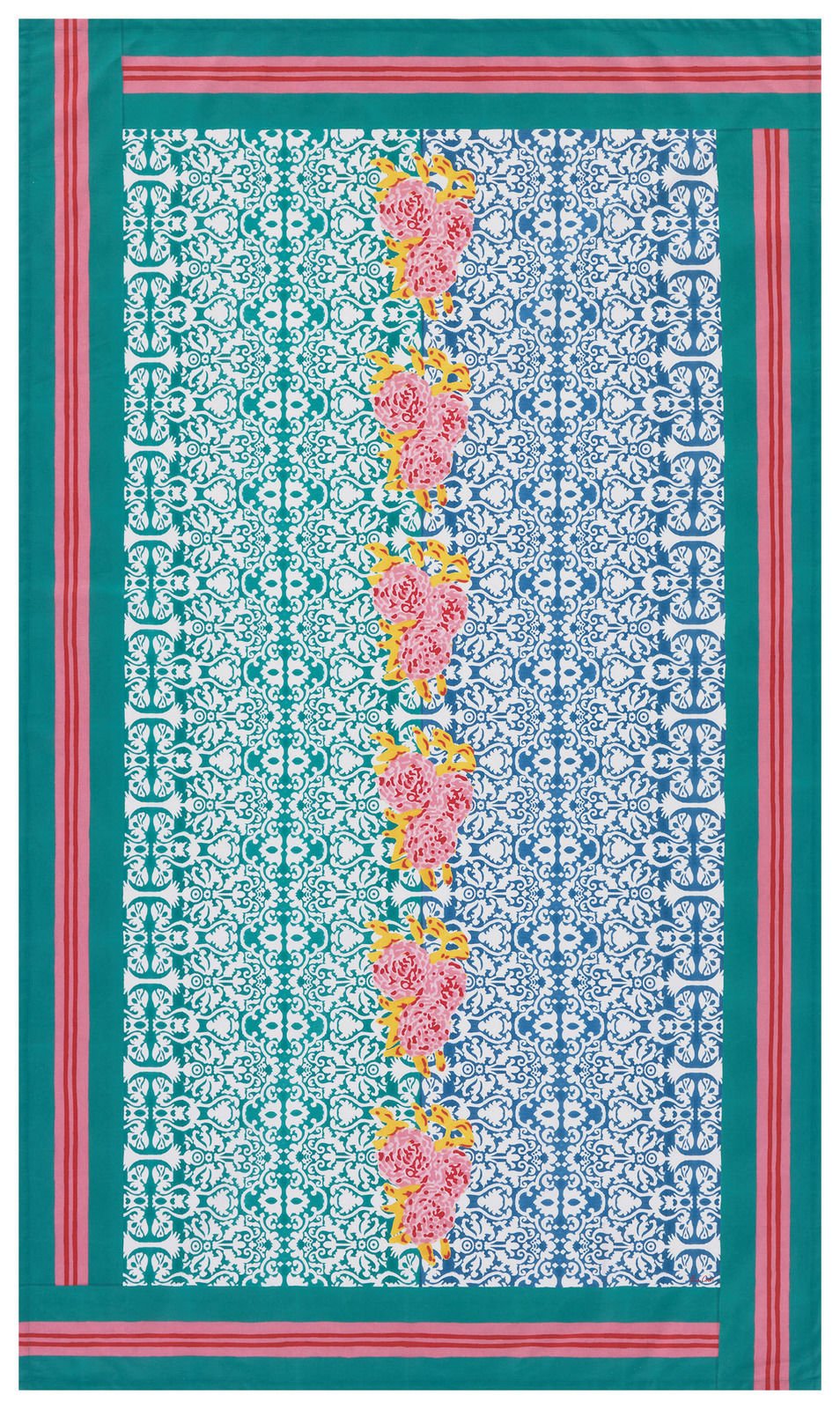 Cotton Cloth 180x350cm Dam Dam Veronese Blue
