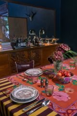 Cotton TableCloths 180x350cm Nizam Red