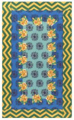Cotton Cloth 180x350cm Planet Blue Celadon