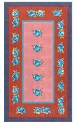 Cotton Cloth 180x350cm Nina Rose Blue